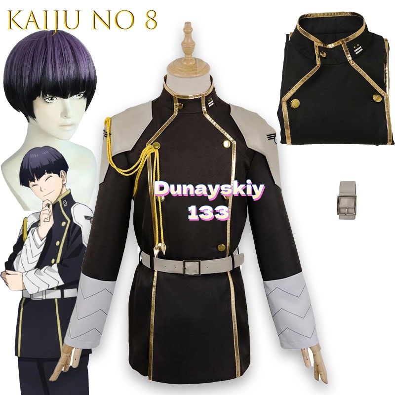 Haori Japanese Jacket - Anime No 8 Kaiju Cosplay Fantasy
