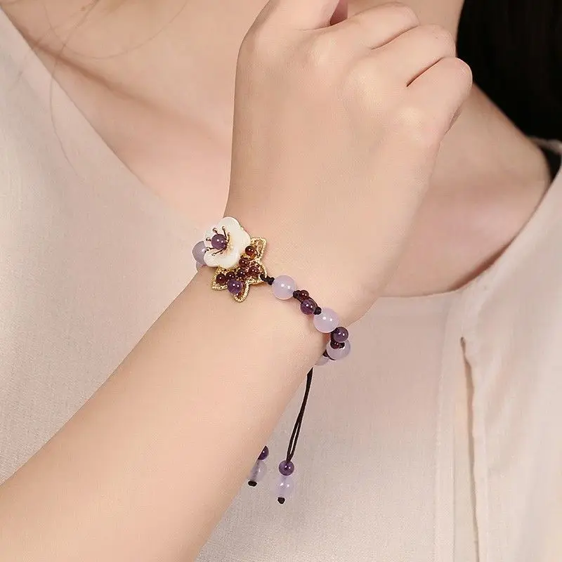 Ethnic Fashion Girls - Chinese Crystal Mori Bracelet Mori Girl