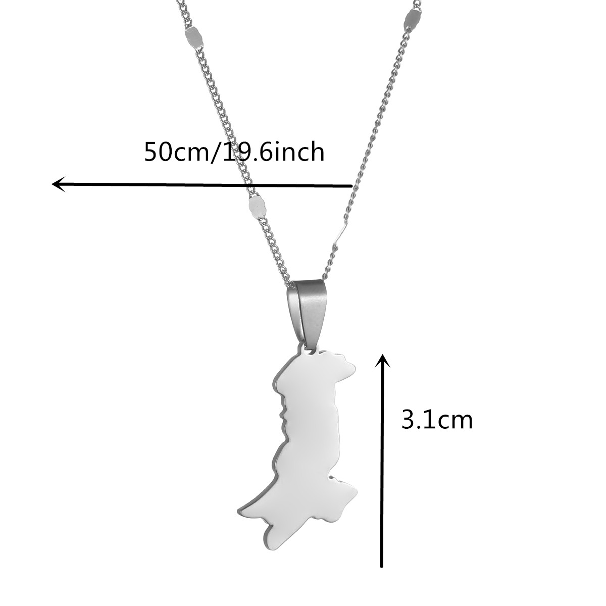 Pakistan Map & Flag Pendant Ne - огляд і ціна Ethnic Fashion Pakistan