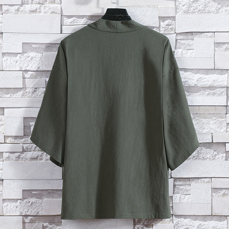 Men's Kimono Cardigan Japanese - огляд і ціна Haori Japanese Jacket