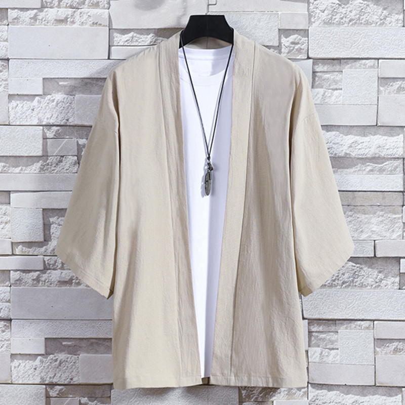 Men's Kimono Cardigan Japanese - огляд і ціна Haori Japanese Jacket