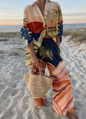 Casual boho Printed 2 Piece Se - огляд і ціна Ethnic Fashion Collection
