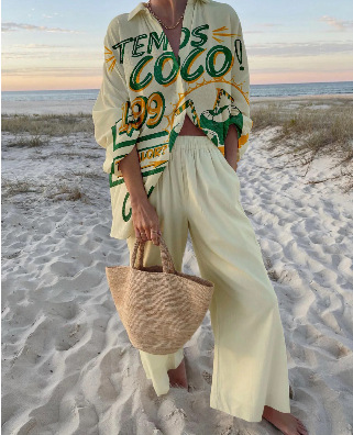 Casual boho Printed 2 Piece Se - огляд і ціна Ethnic Fashion Collection