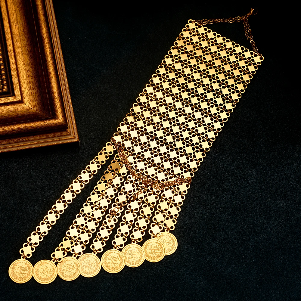 New Coin Tassles Gold Plated J - огляд і ціна Ethnic Luxe Fashion