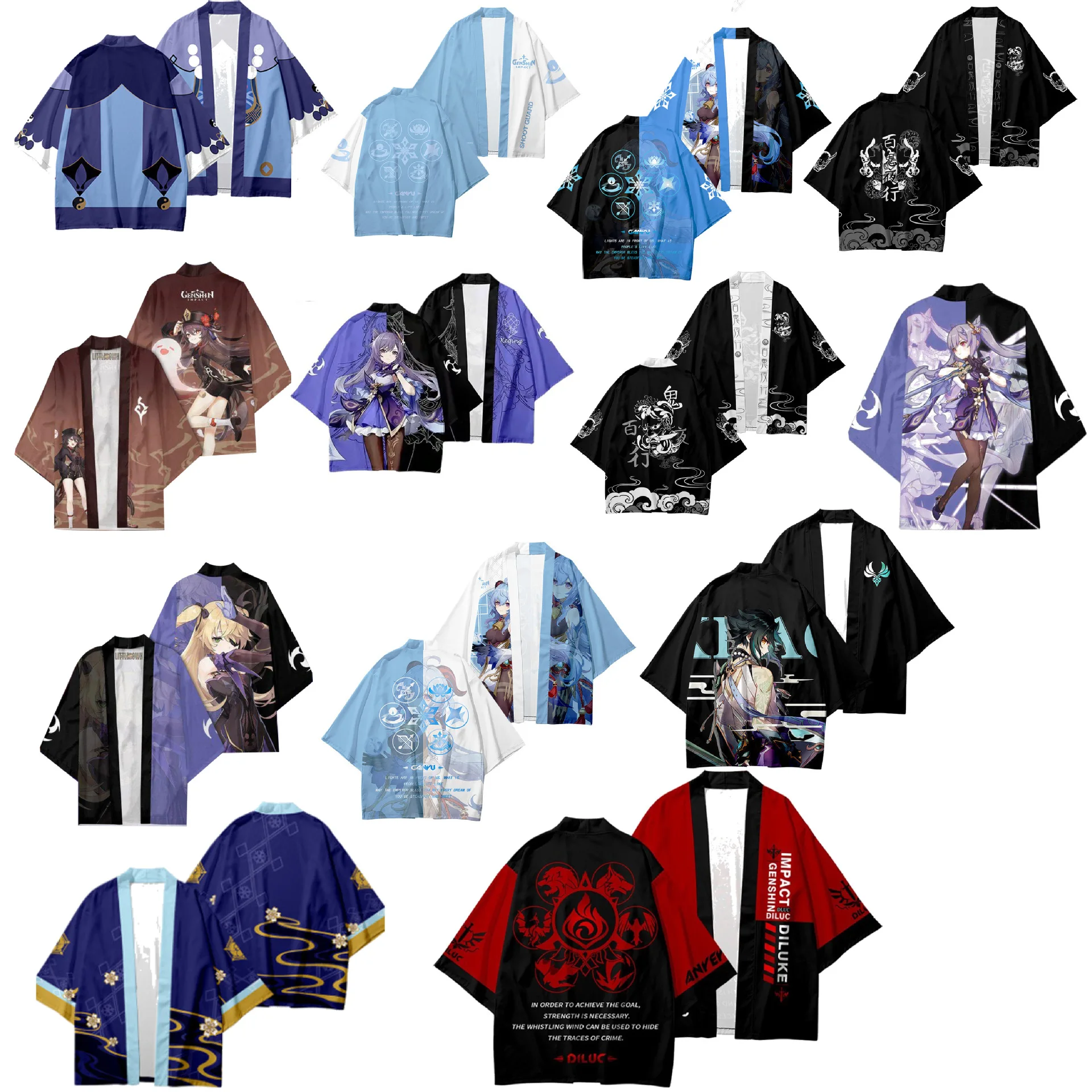 Genshin Impact Kaedehara Kazuh - огляд і ціна Haori Japanese Jacket