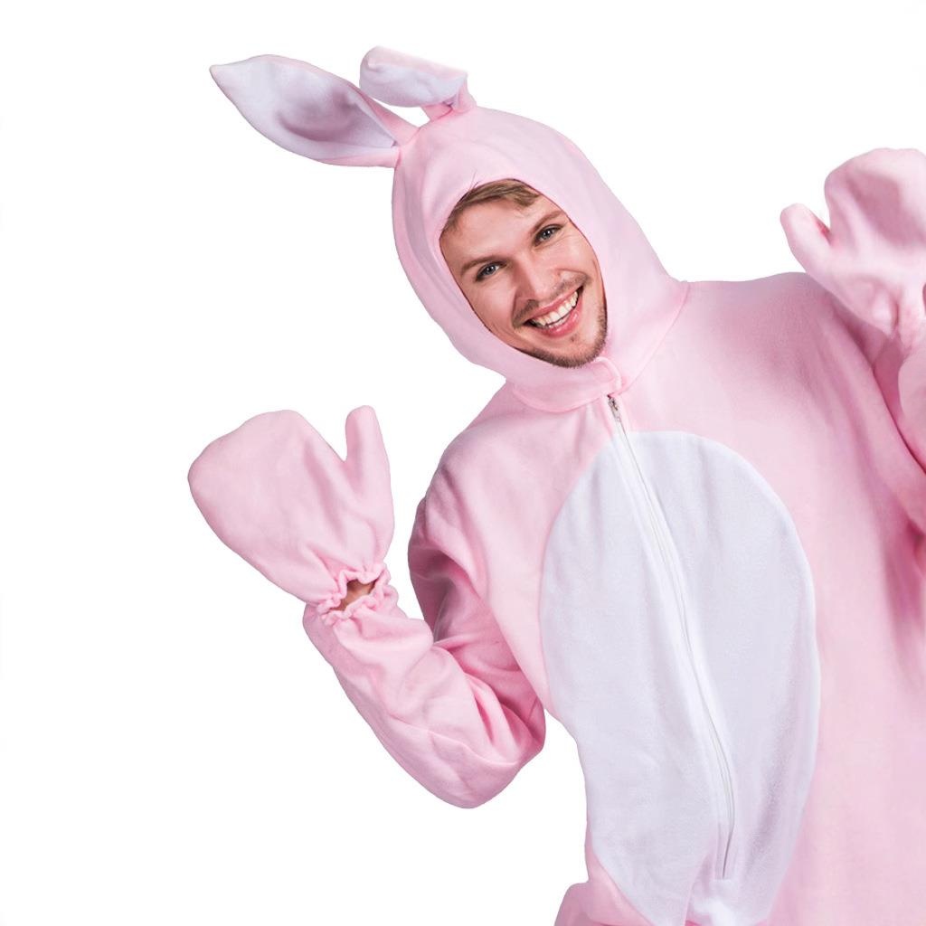 Adult Pink Rabbit Costume Slee - огляд і ціна Ethnic Wear