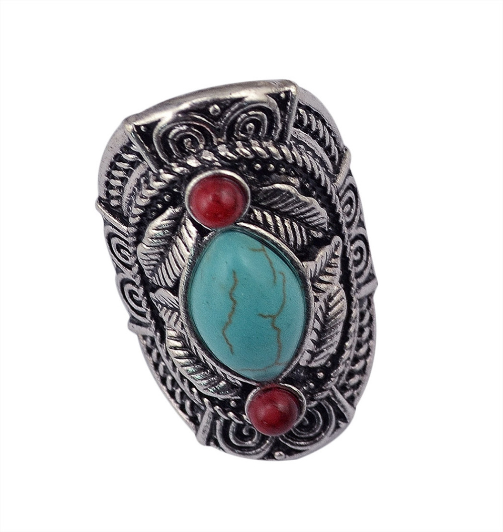 Boho Ethnic Tibet Turquoise Ri - огляд і ціна Ethnic Fashion Pakistan
