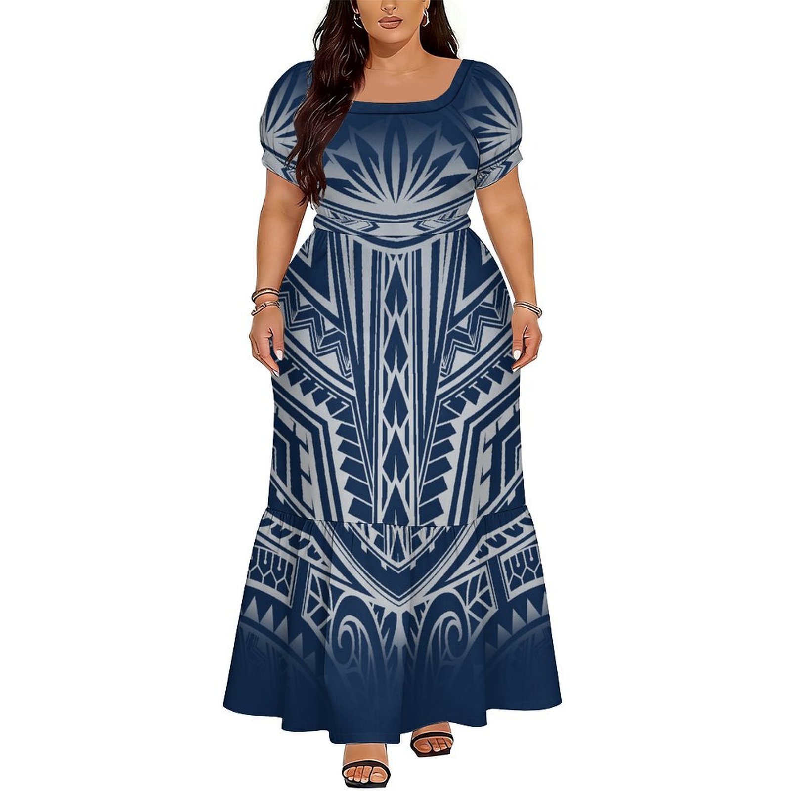 Hot-Selling Elegant V-Neck Lon - огляд і ціна Ethnic Wear