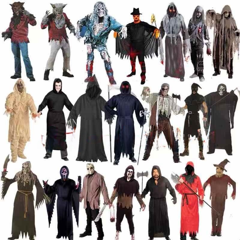 Adult Halloween Cosplay Zombie - огляд і ціна Ethnic Wear