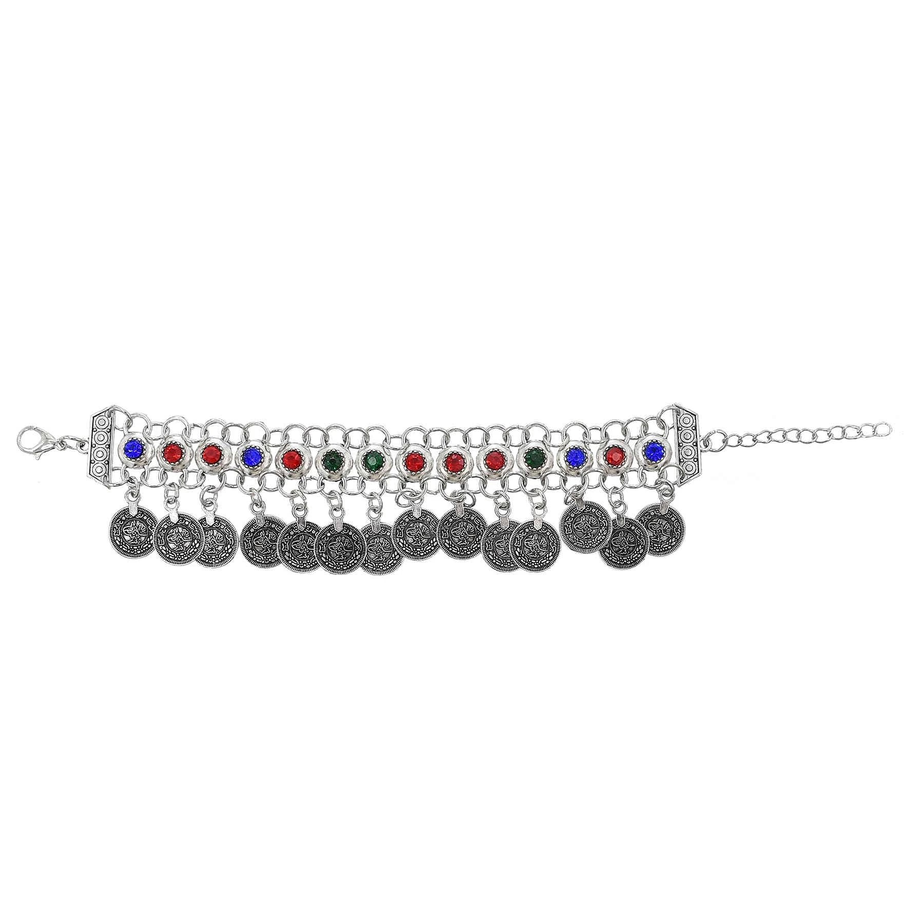 3 Style Colorful Crystal Coin  - огляд і ціна Ethnic Fashion Pakistan