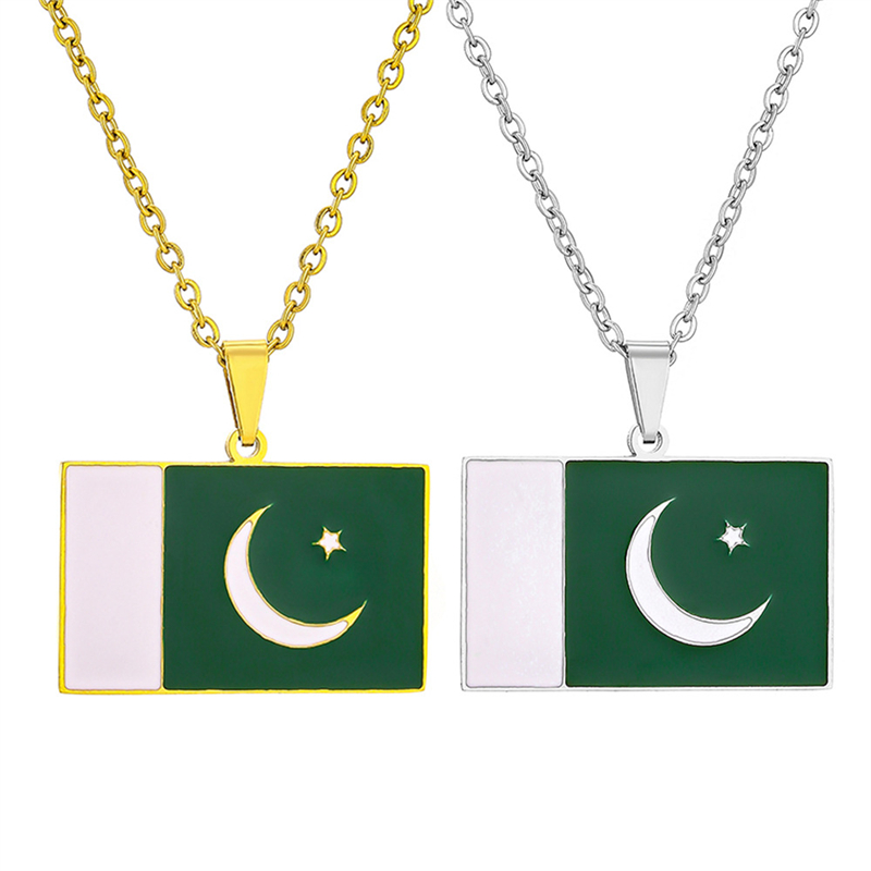 Pakistan National Flag Pendant - огляд і ціна Ethnic Fashion Pakistan