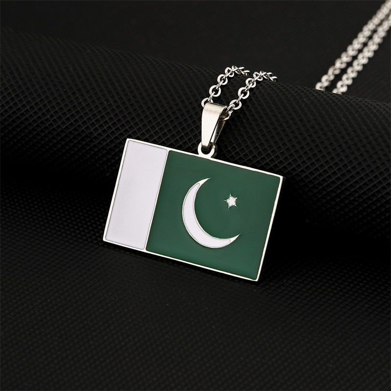 Pakistan National Flag Pendant - огляд і ціна Ethnic Fashion Pakistan