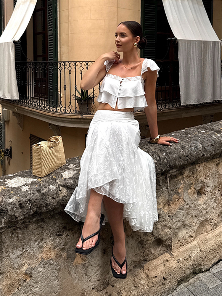 2026 Summer Fashion Square Nec - огляд і ціна Ethnic Fashion Collection