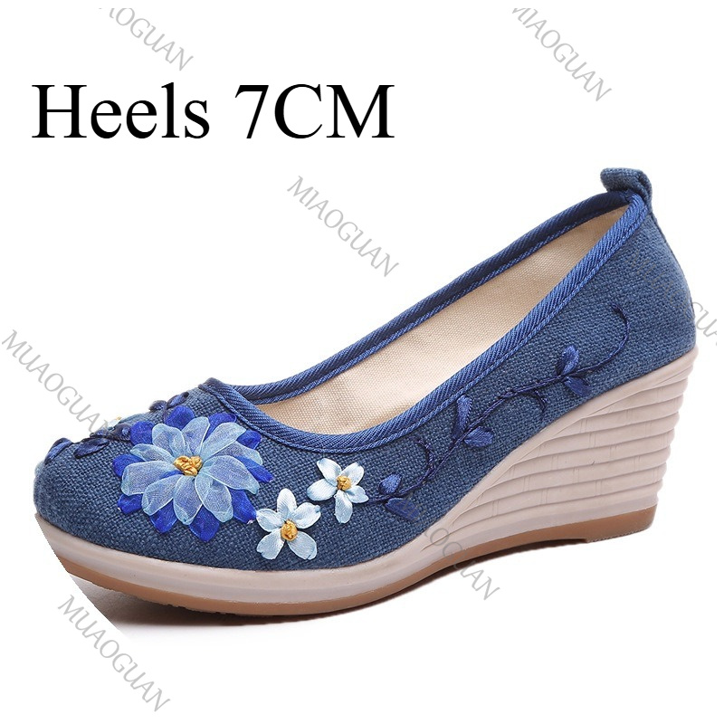 Embroidered Women Comfort Wedg - огляд і ціна Ethnic Fashion