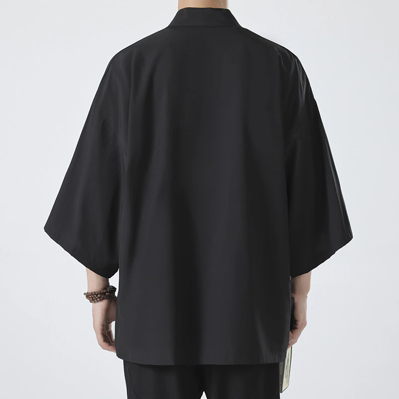Hot Men's Lightweight Kimonos  - огляд і ціна Haori Japanese Jacket