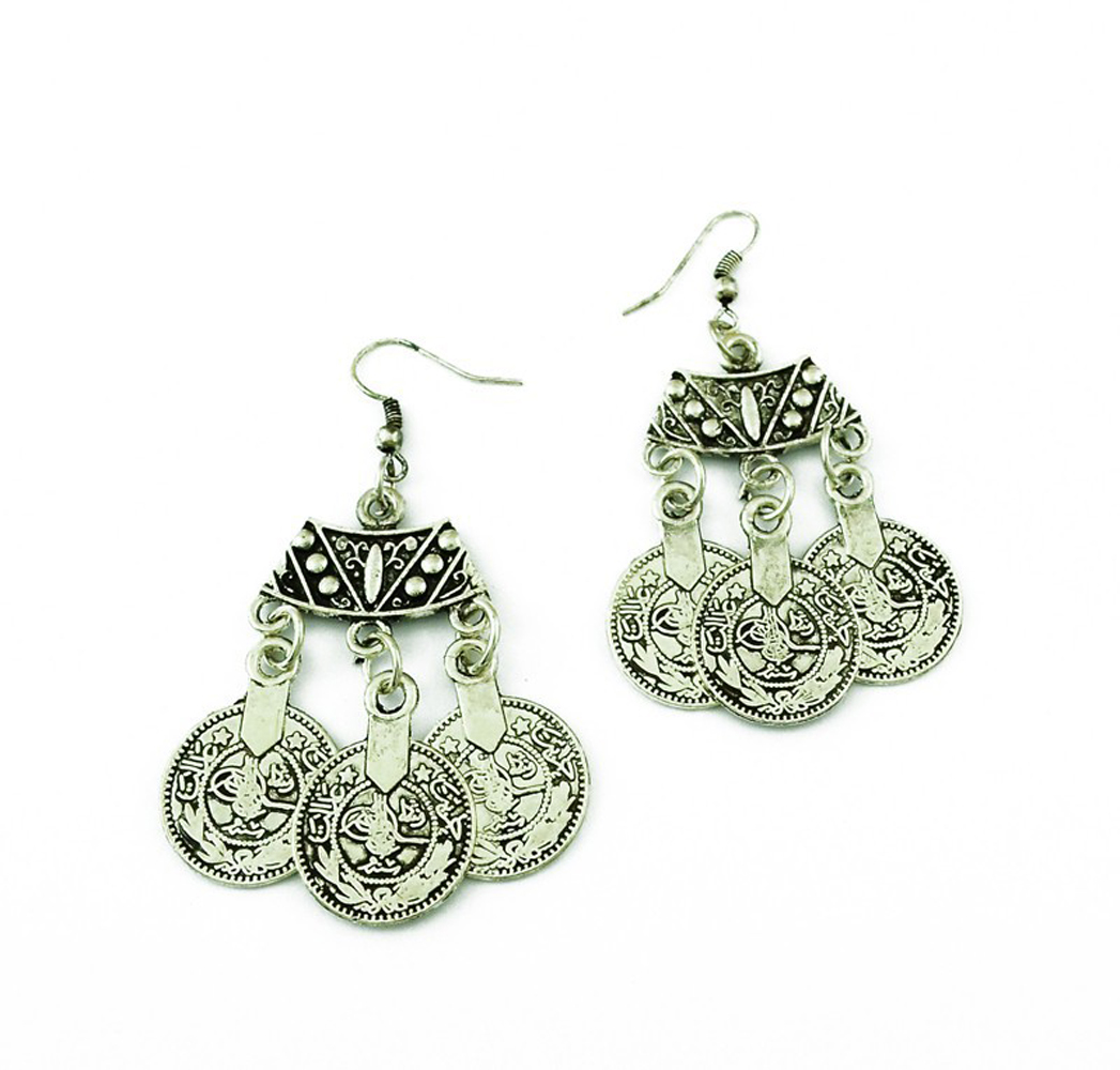 Vintage Silvery Beach Coins Ch - огляд і ціна Ethnic Fashion Pakistan