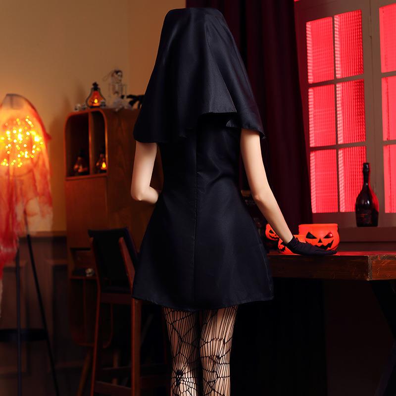 Halloween Party Nun Short Skir - огляд і ціна Ethnic Wear