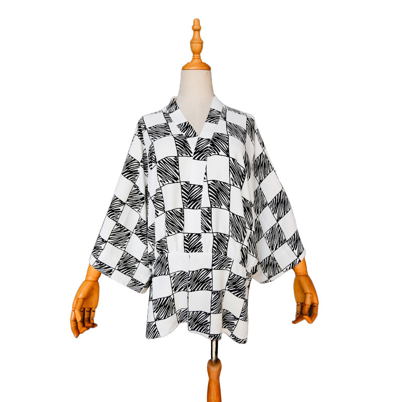 Summer Feather Woven Jacket Me - огляд і ціна Haori Japanese Jacket