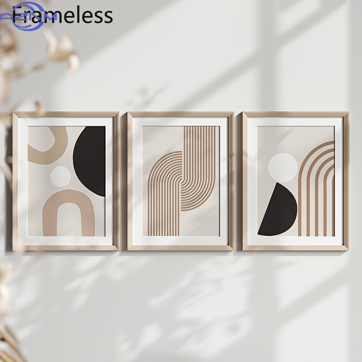 3pcs Modern Minimalist Abstrac - огляд і ціна Ethnic Fashion Collection