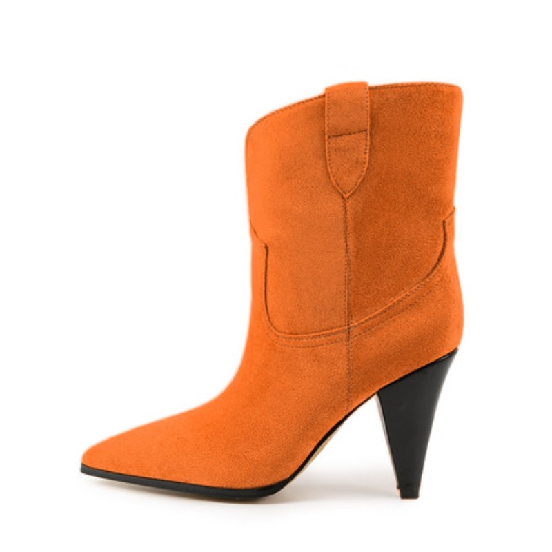 Bicolor Spike Heels Pull On Fa - огляд і ціна Ethnic Fashion