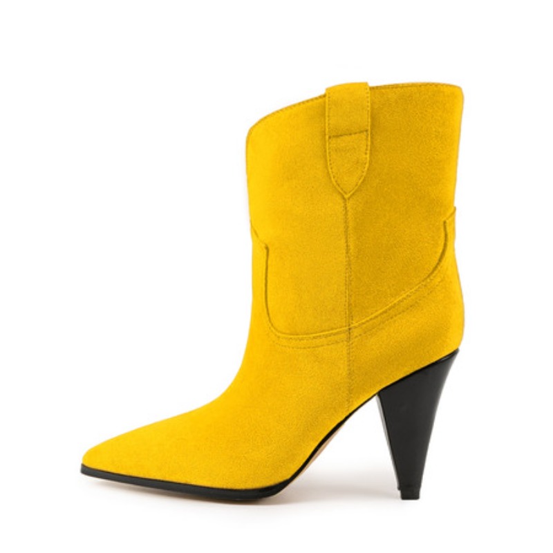 Bicolor Spike Heels Pull On Fa - огляд і ціна Ethnic Fashion