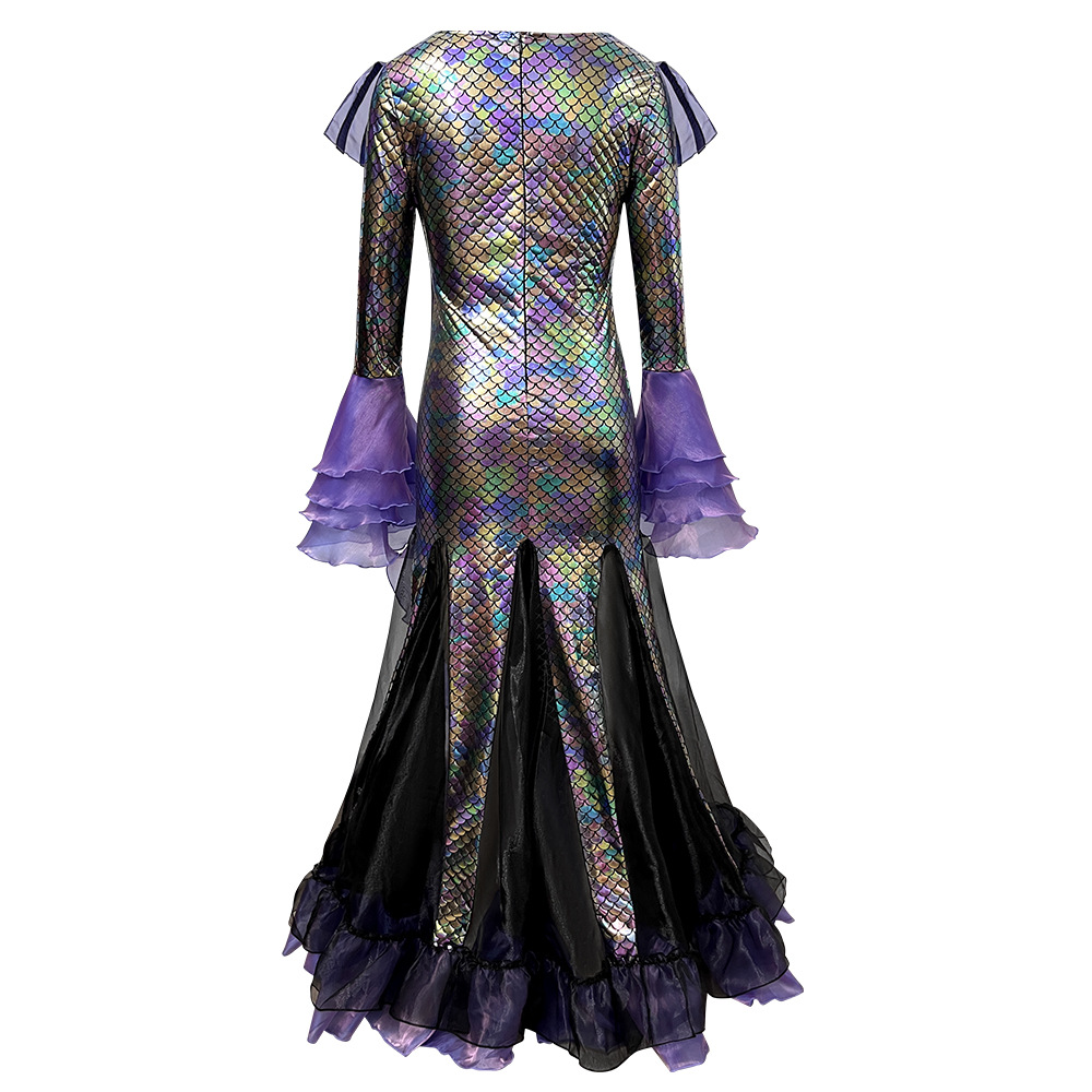 Dark Mermaid Long Dress Costum - огляд і ціна Ethnic Wear